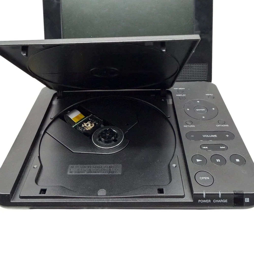 Sony DVP-FX750 Portable DVD Player 7 Inch Widescreen Black Tested Working